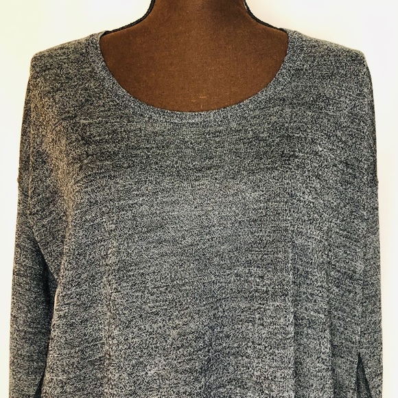 MADEWELL Southstar Wool Sweater Heather Ebony - Picture 4 of 8